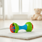 Dumbbell rattle
